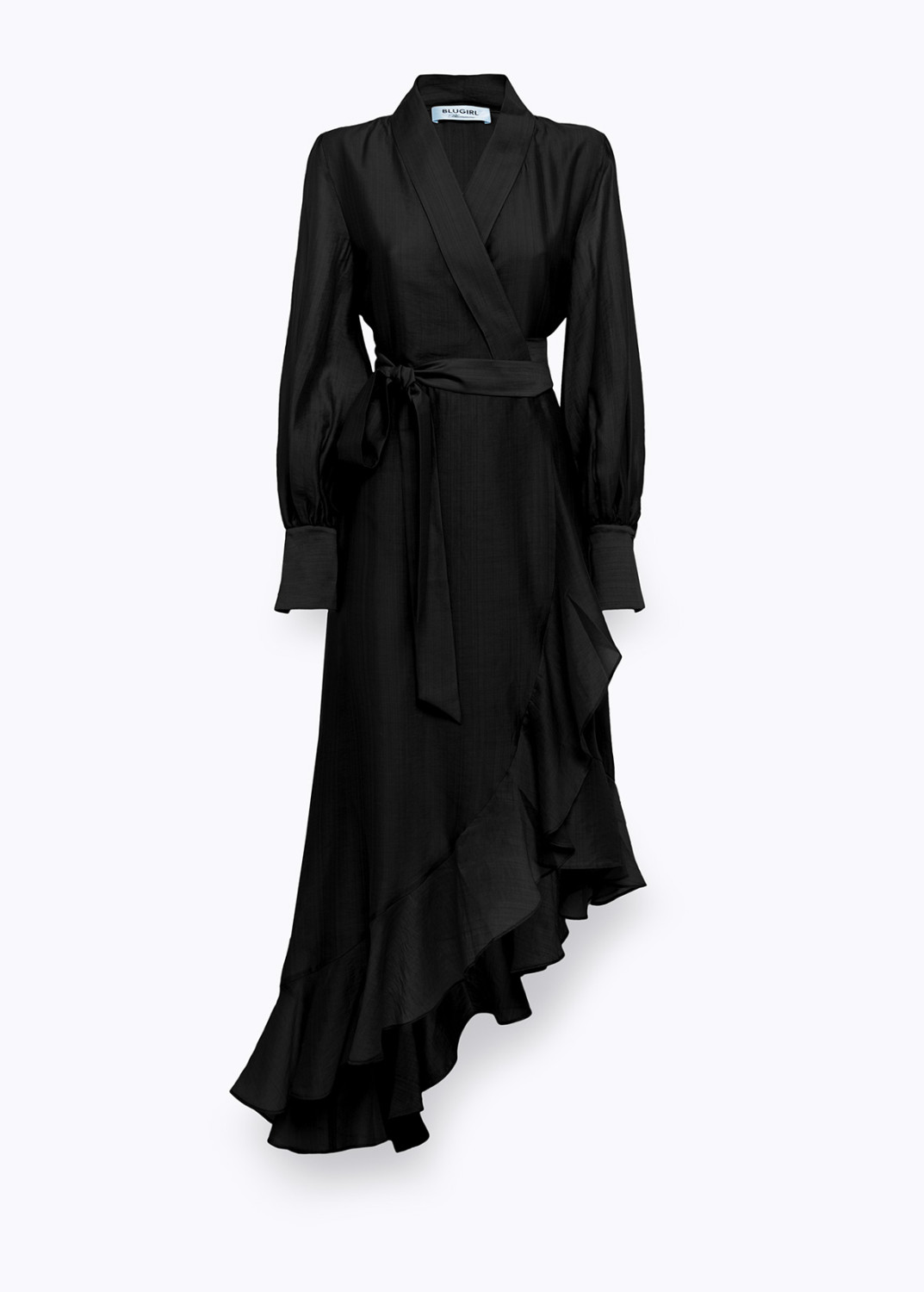 BLUGIRL: LYOCELL WRAP LONG DRESS