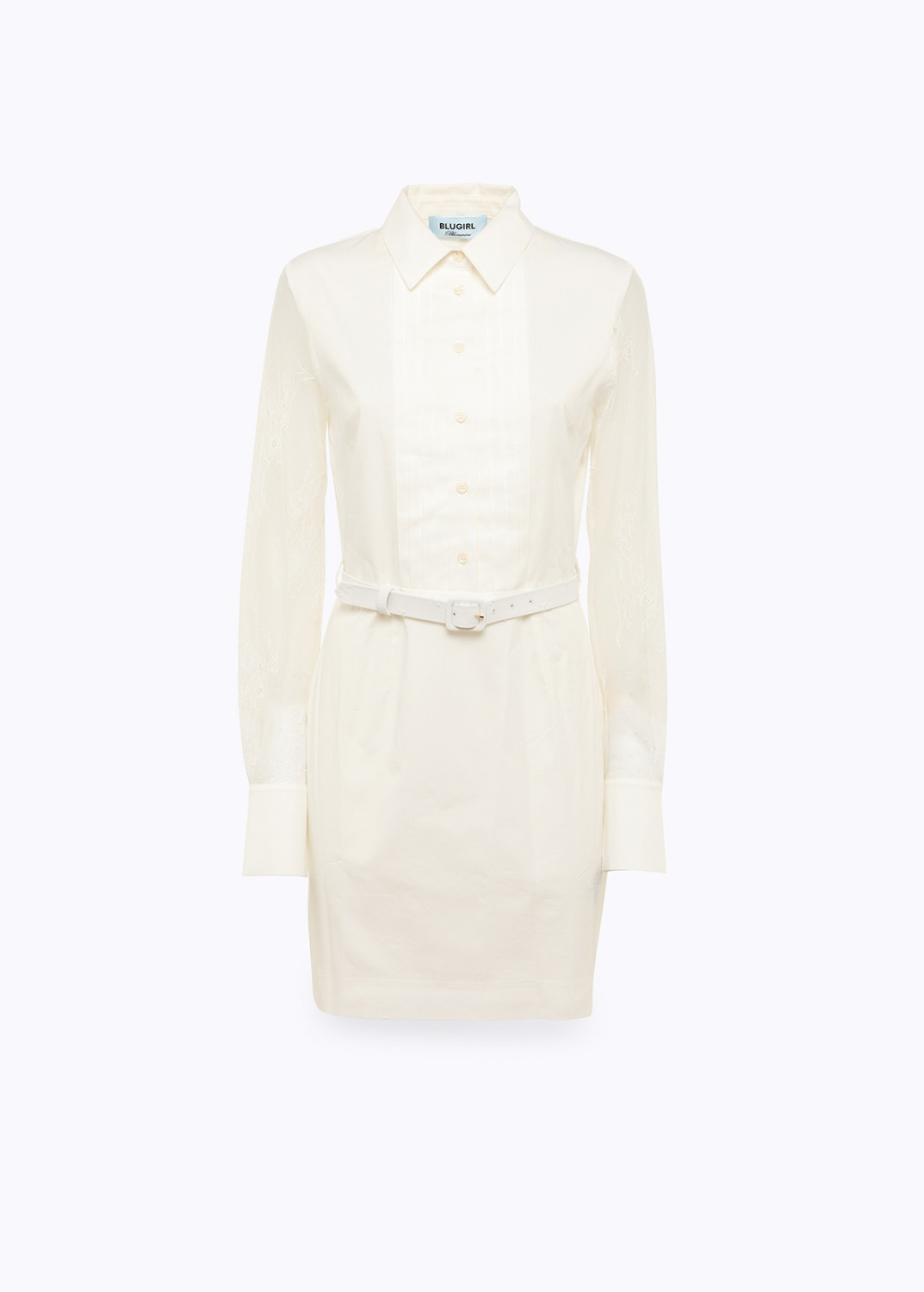 BLUGIRL: ABITO IN COTONE E PIZZO