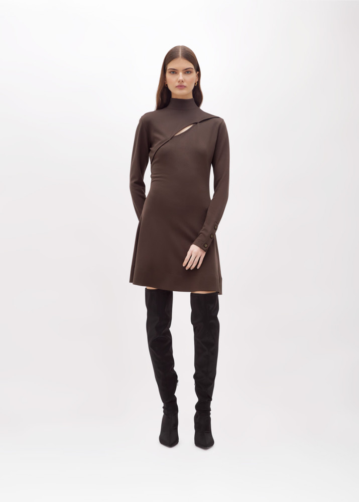 ABITO IN JERSEY CON CUT-OUT