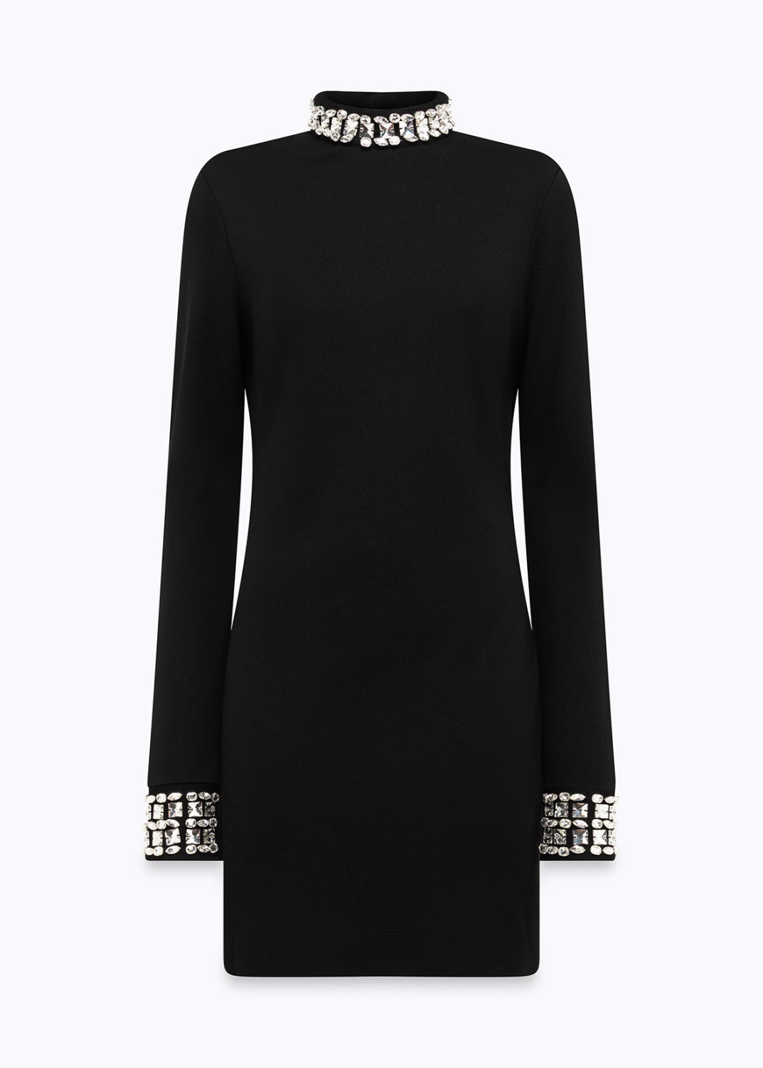 BLUGIRL: Jersey Dress with Embroidery