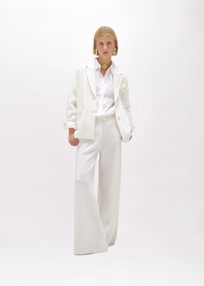 COTTON SHIRT WITH LACE