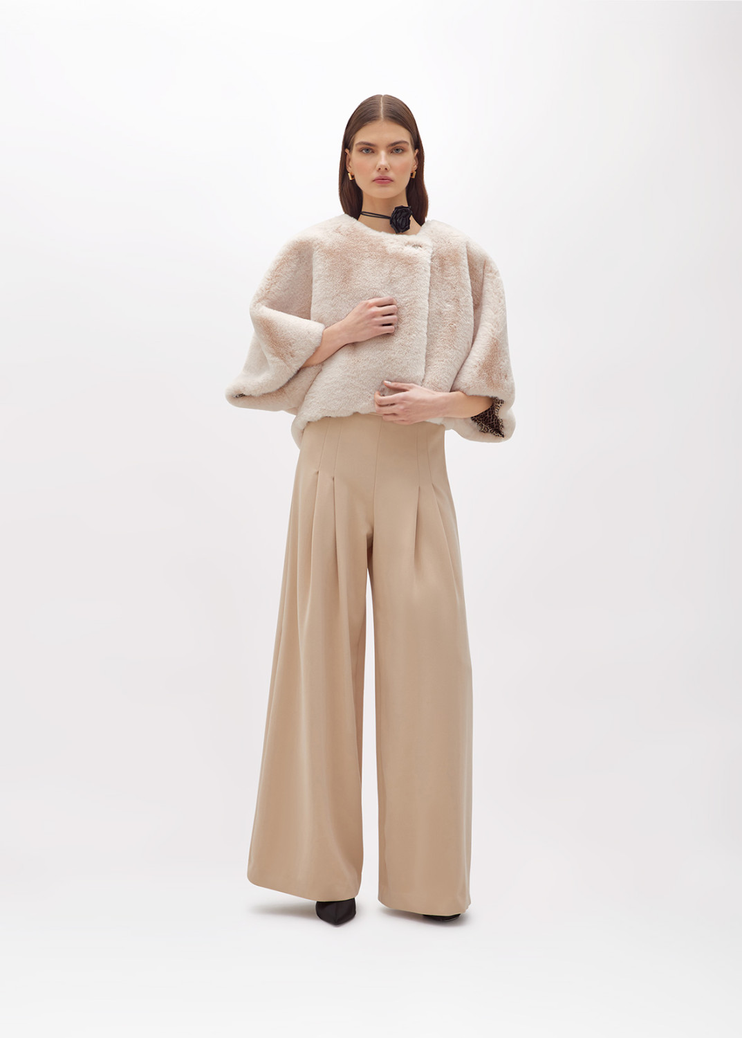 BLUGIRL: FAUX FUR HOOD