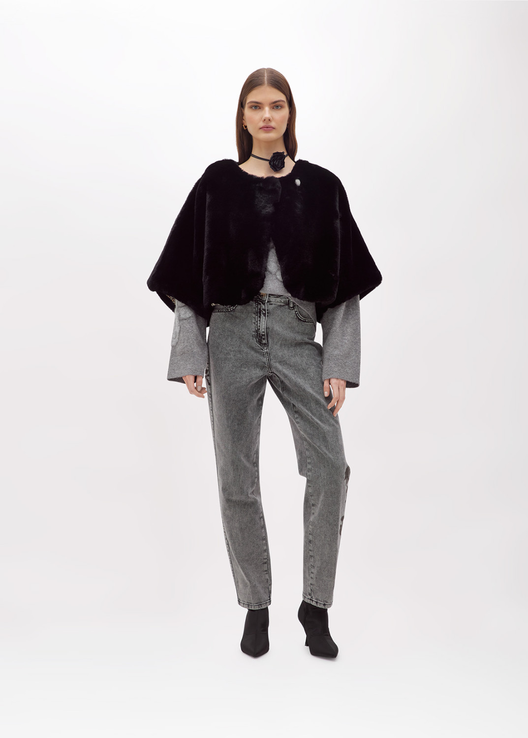 BLUGIRL: FAUX FUR HOOD