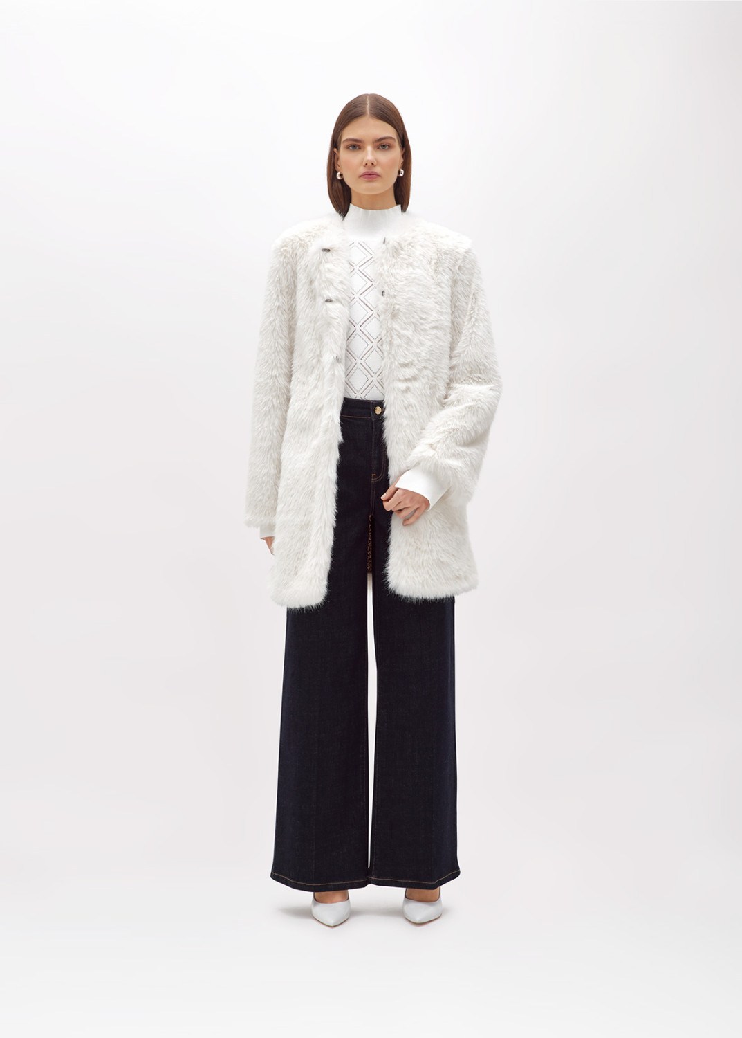 BLUGIRL: FAUX FUR COAT