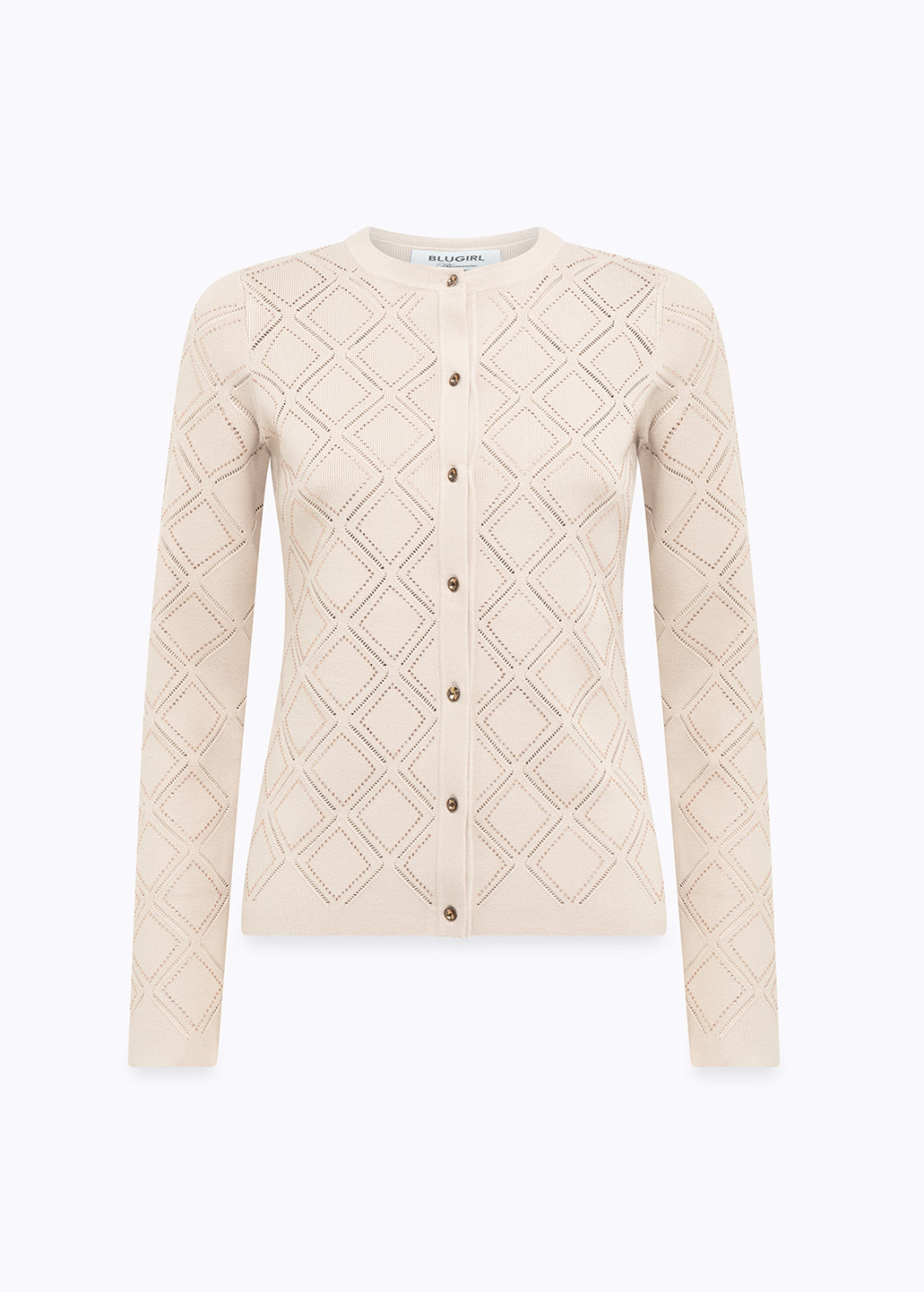 BLUGIRL: CARDIGAN AND TOP WITH RHINESTONES