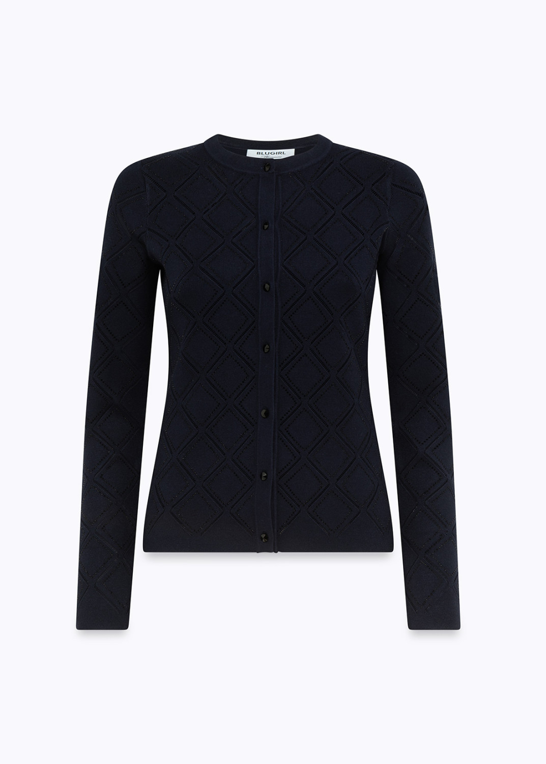 BLUGIRL: CARDIGAN AND TOP WITH RHINESTONES