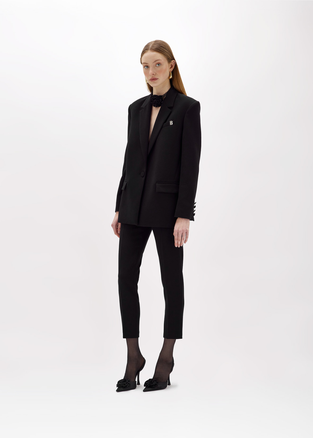 BLUGIRL: GIACCA BLAZER OVER IN WOOL CADY