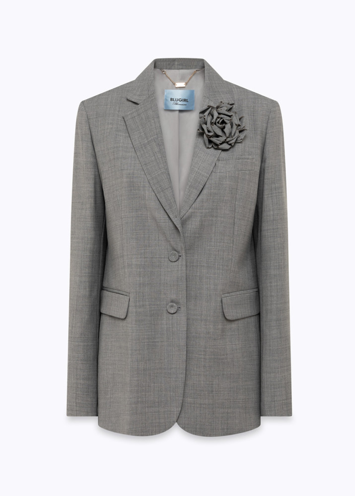 OVERSIZED WOOL BLAZER