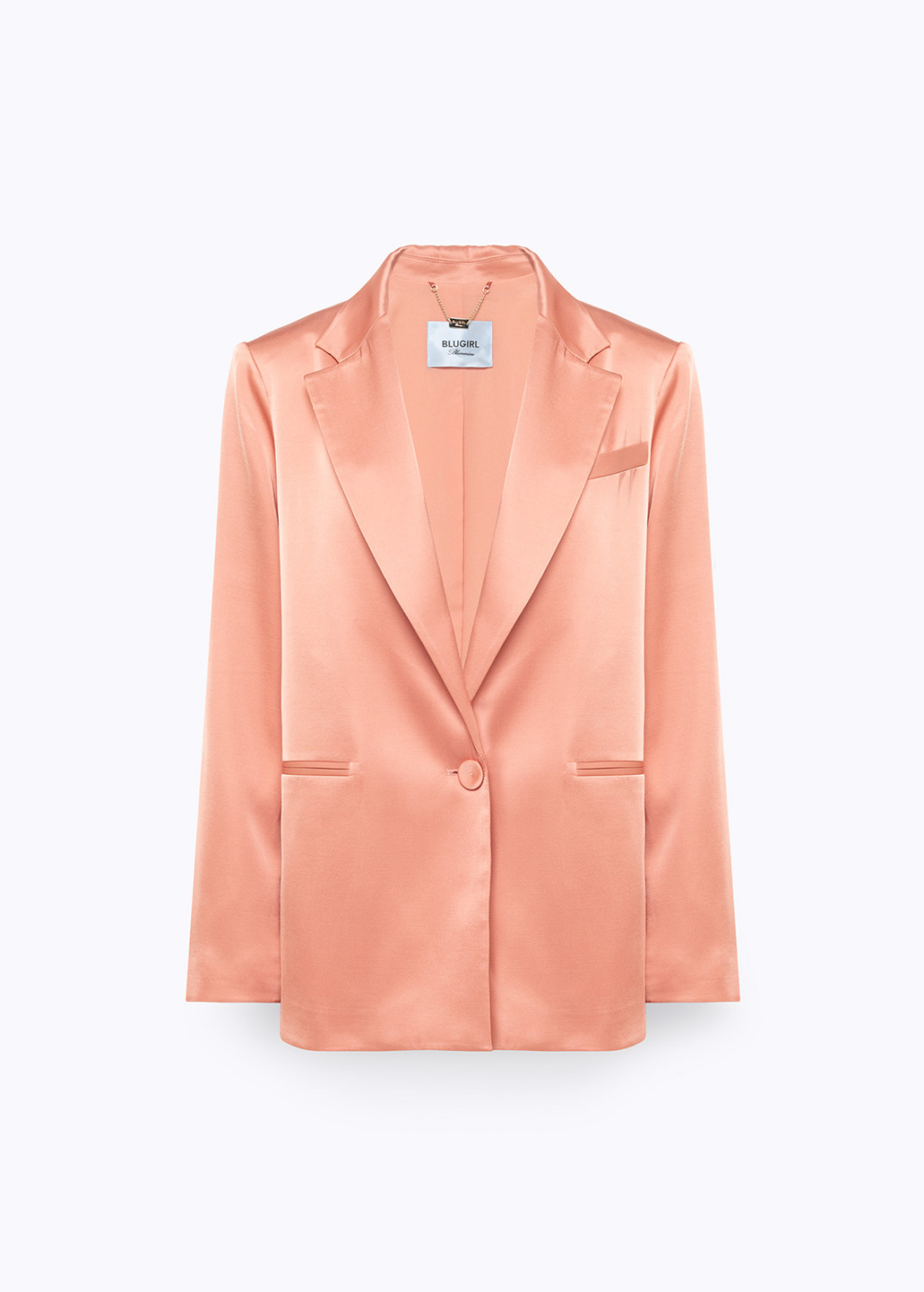 BLUGIRL: OVERSIZED SATIN BLAZER