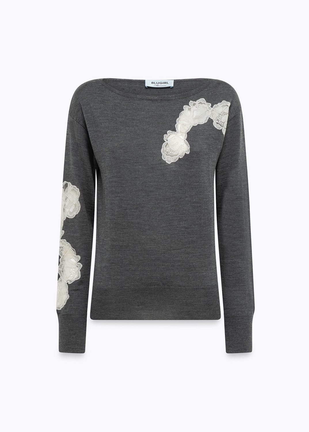 BLUGIRL: WOOL AND LACE SWEATER