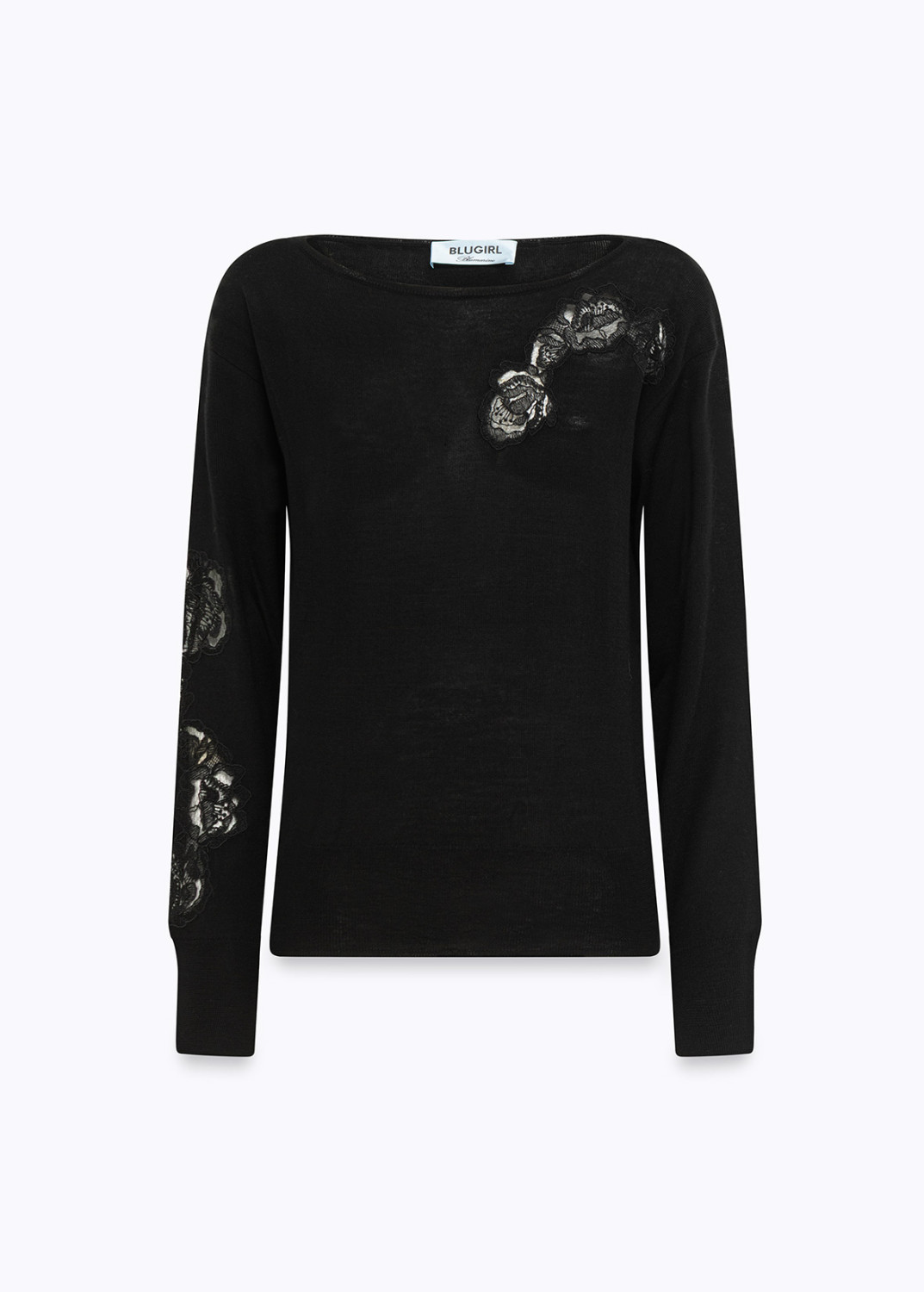 BLUGIRL: Wool and Lace Sweater