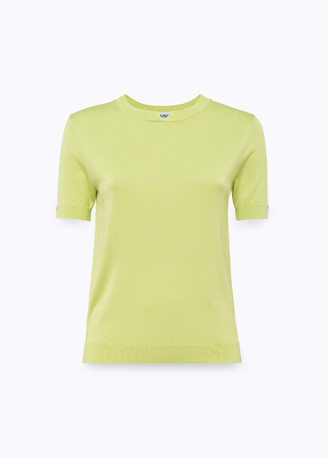 BLUGIRL: MAGLIA IN LYOCELL E COTONE CON SPILLA