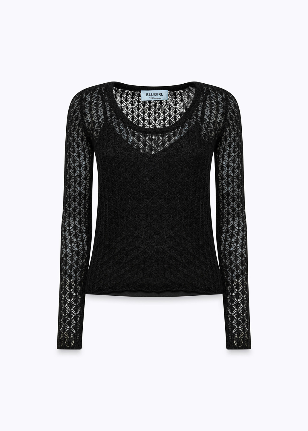 BLUGIRL: MAGLIA IN PUNTO CROCHET