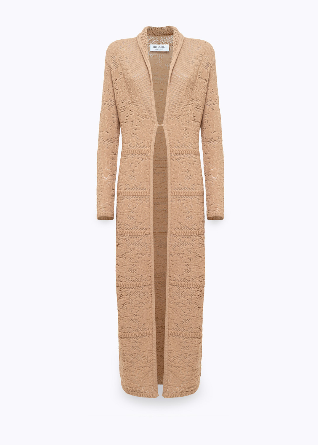 BLUGIRL: COTTON-BLEND MAXI CARDIGAN