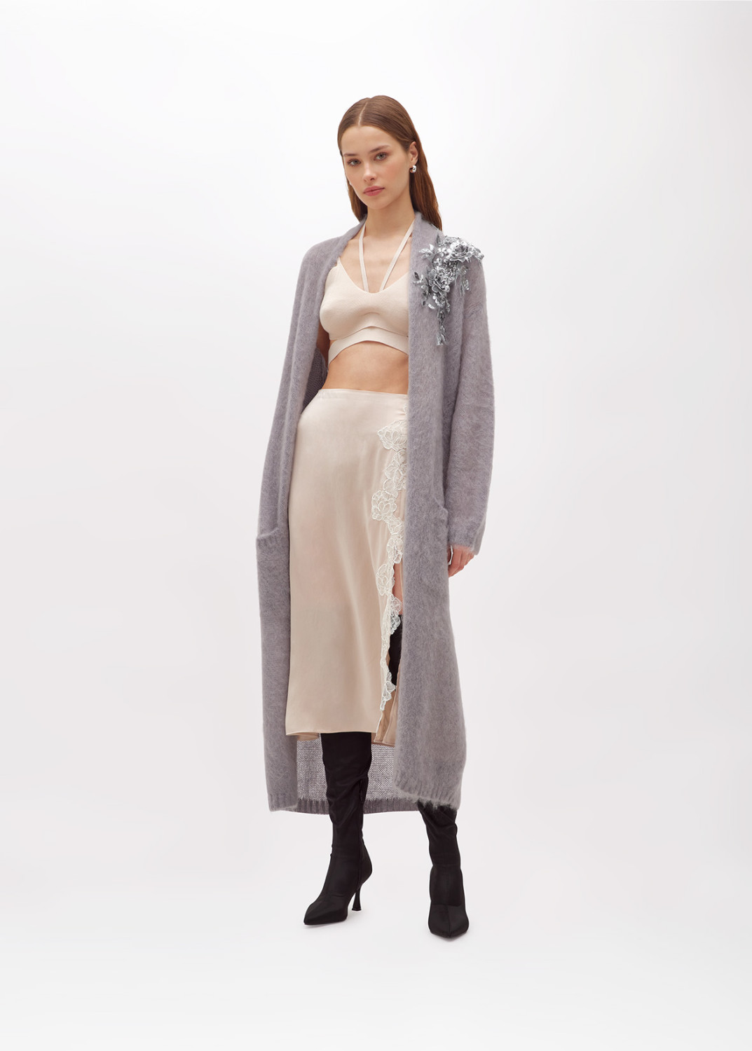 BLUGIRL: MOHAIR MAXI CARDIGAN