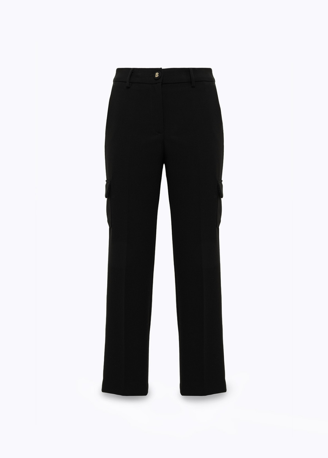 BLUGIRL: CIGARETTE TROUSERS IN CADY