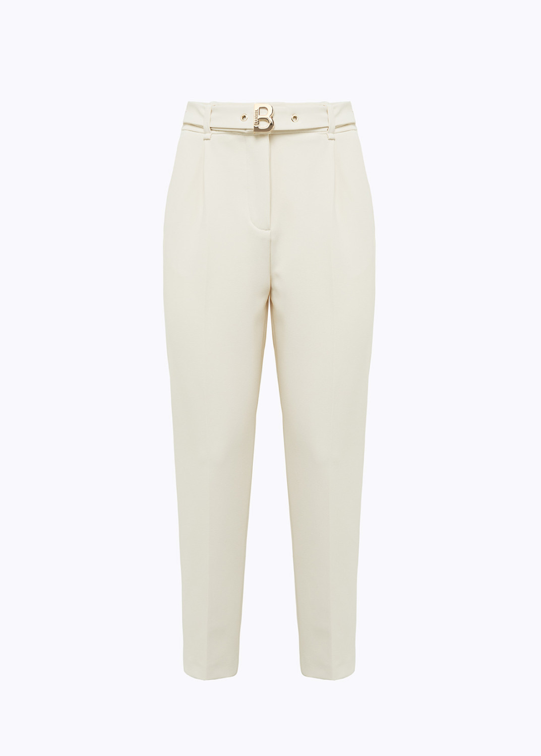 BLUGIRL: CARROT FIT PANTS IN STRETCH CRÊPE