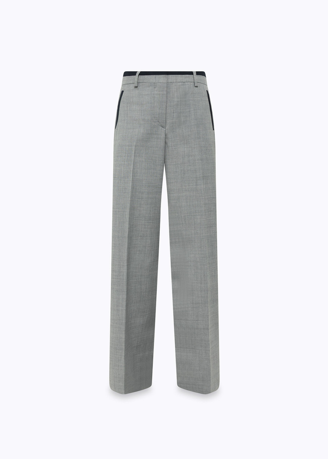 BLUGIRL: PANTALONI DRITTI IN FRESCO DI LANA