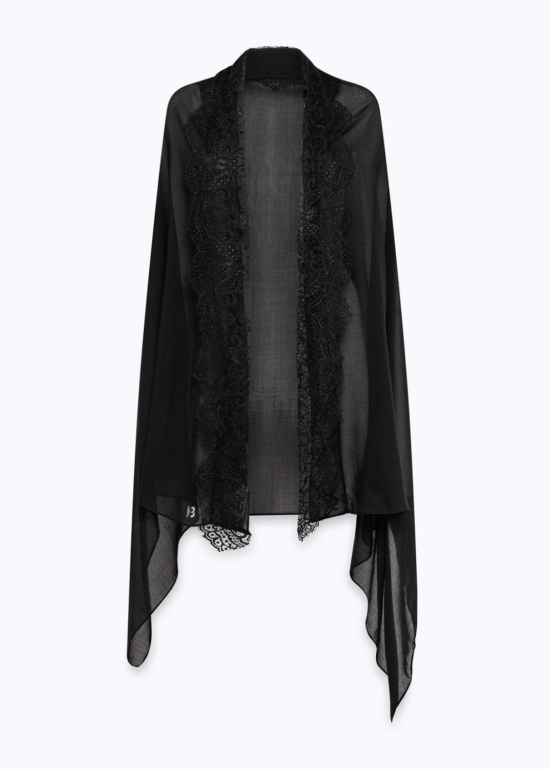 BLUGIRL: STOLA IN MODAL CON PIZZO