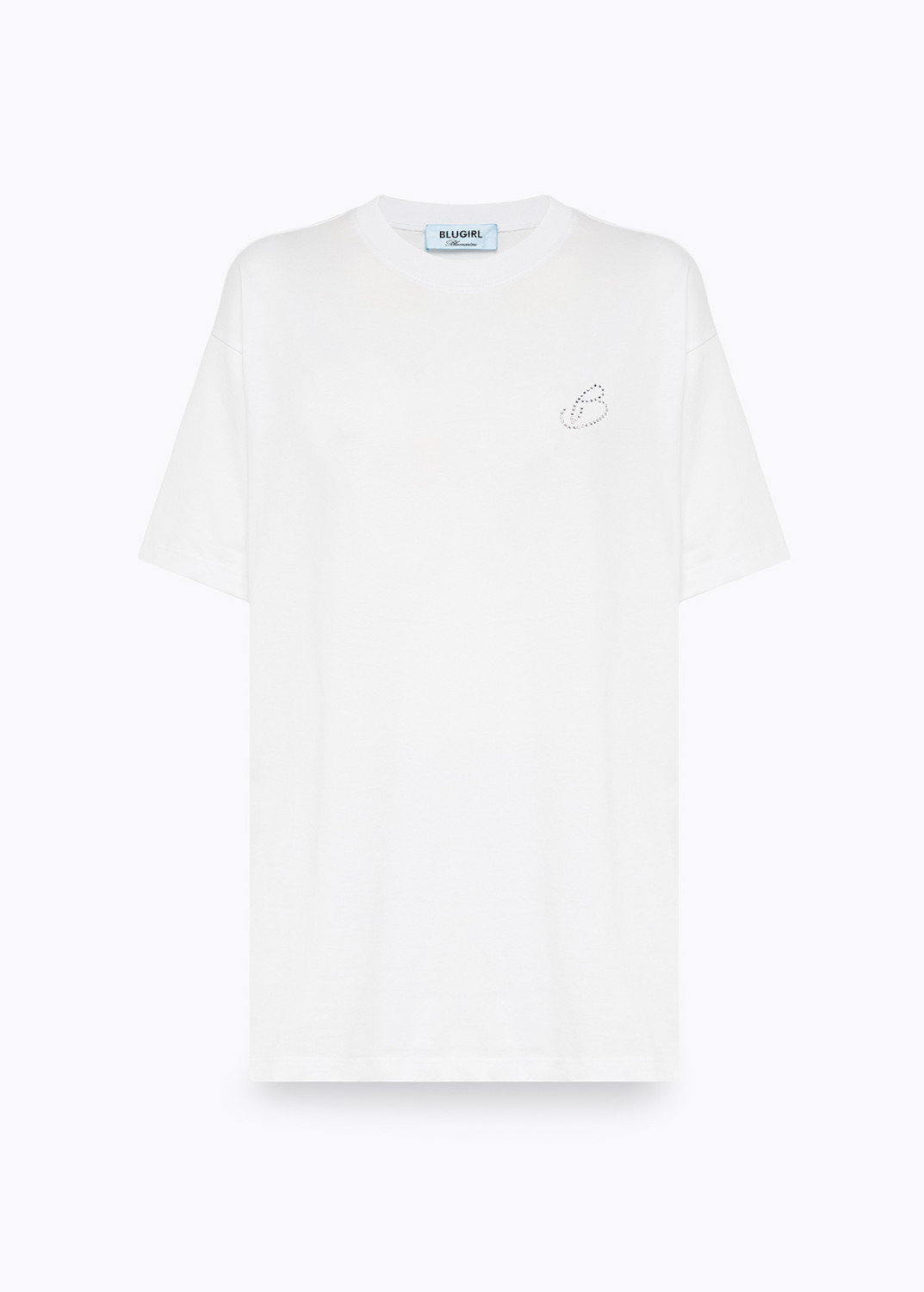 BLUGIRL: T-SHIRT OVER IN JERSEY CON LOGO