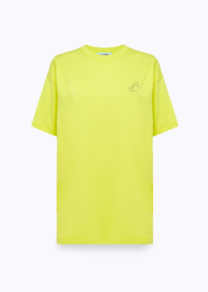 T-SHIRT OVER IN JERSEY CON LOGO