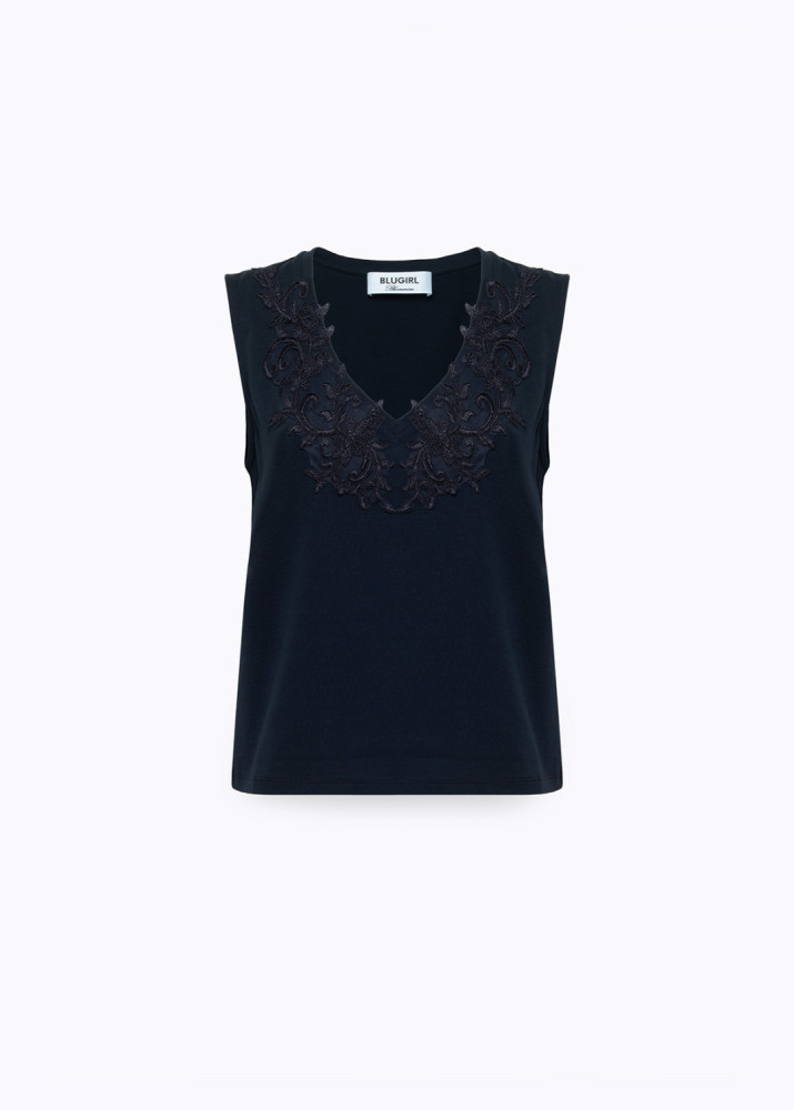 TOP IN JERSEY CON PIZZO