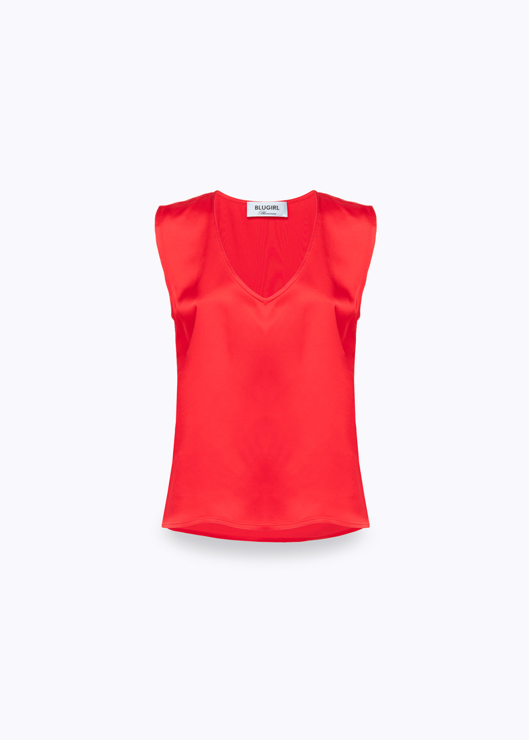 BLUGIRL: TOP IN RASO