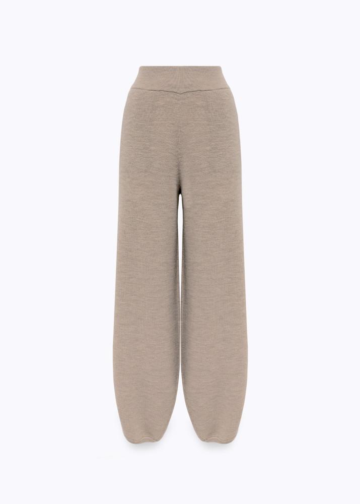 PANTALONI JOGGING IN LANA