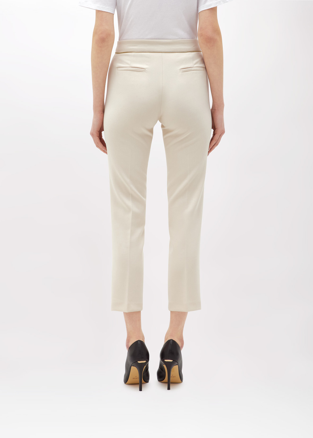 BLUGIRL: CIGARETTE PANTS IN Cady