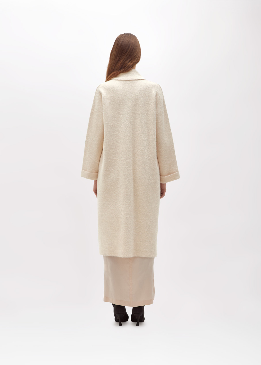 BLUGIRL: OVER CARDIGAN IN FUR EFFECT YARN