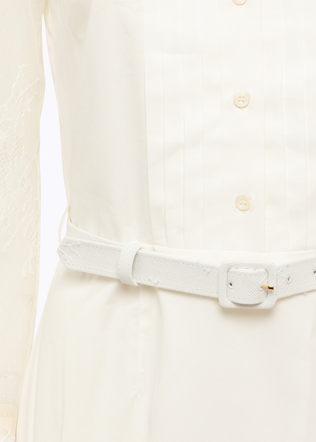 BLUGIRL: ABITO IN COTONE E PIZZO