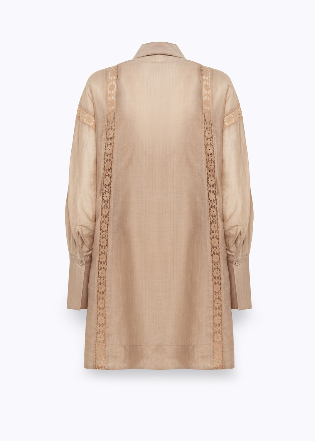 BLUGIRL: LYOCELL AND LACE MINI DRESS