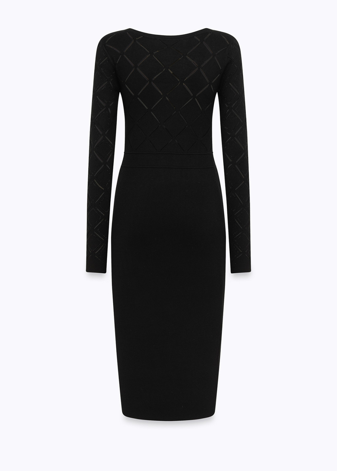 BLUGIRL: KNITTED BODYCON DRESS WITH RHINESTONES
