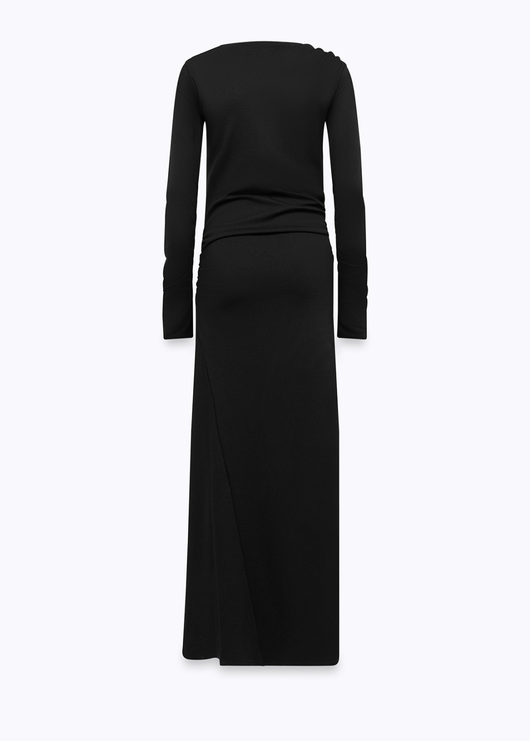 BLUGIRL: LONG JERSEY DRESS WITH GATHERING