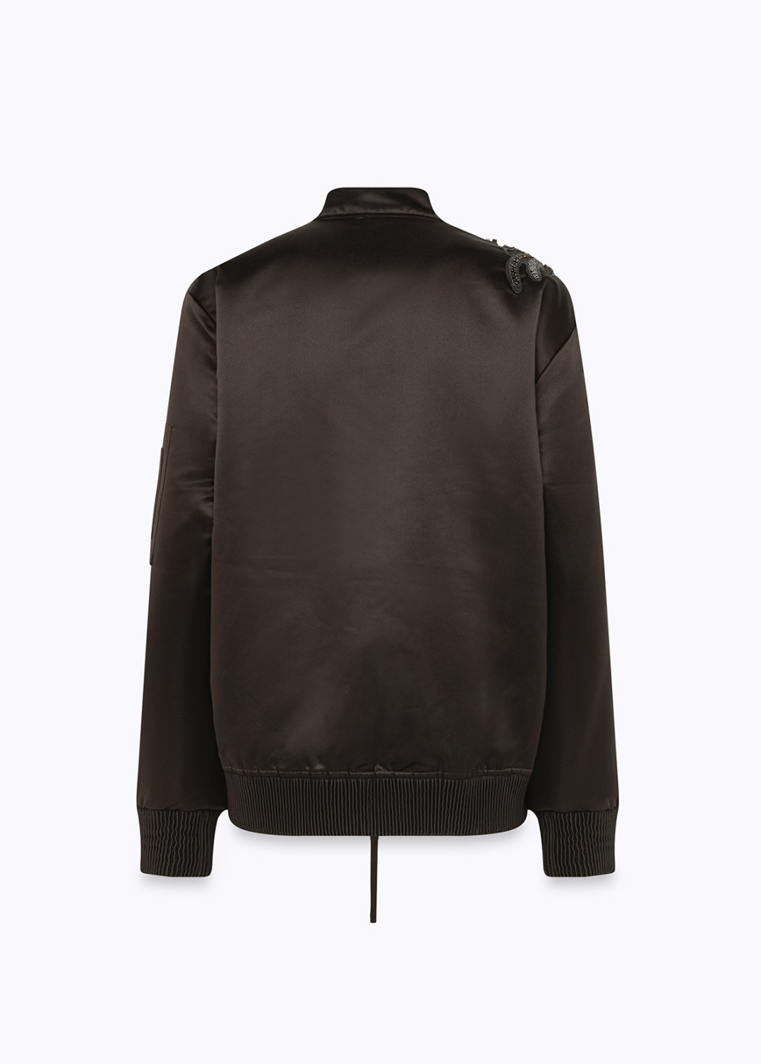 BLUGIRL: BOMBER IN DUCHESSE CON RICAMO