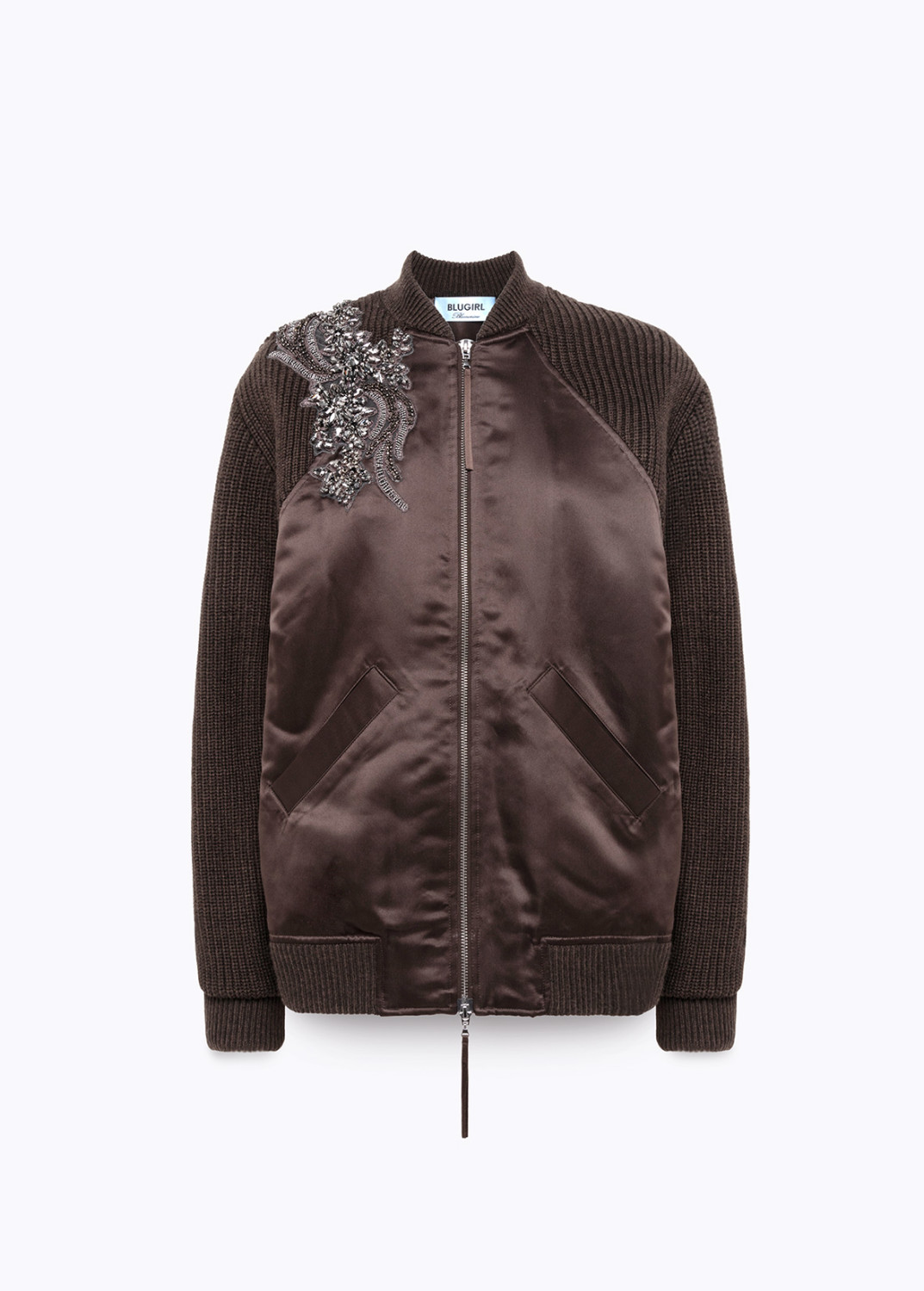 BLUGIRL: KNIT AND DUCHESS BOMBER