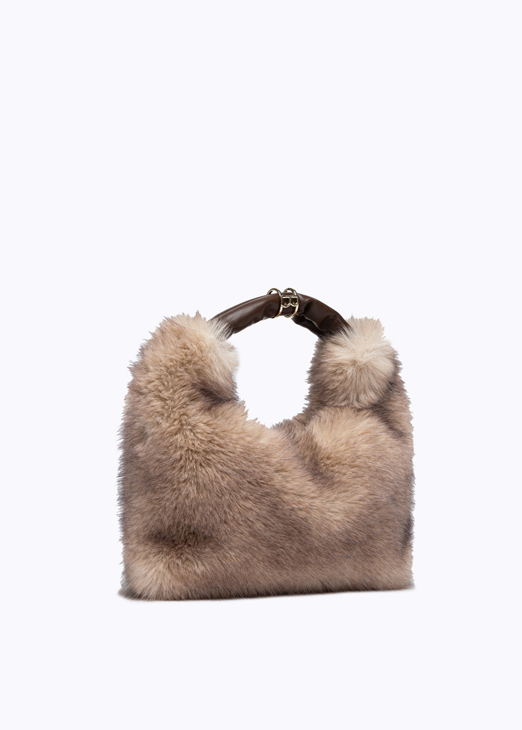 BLUGIRL: BORSA HOBO IN FAUX FUR