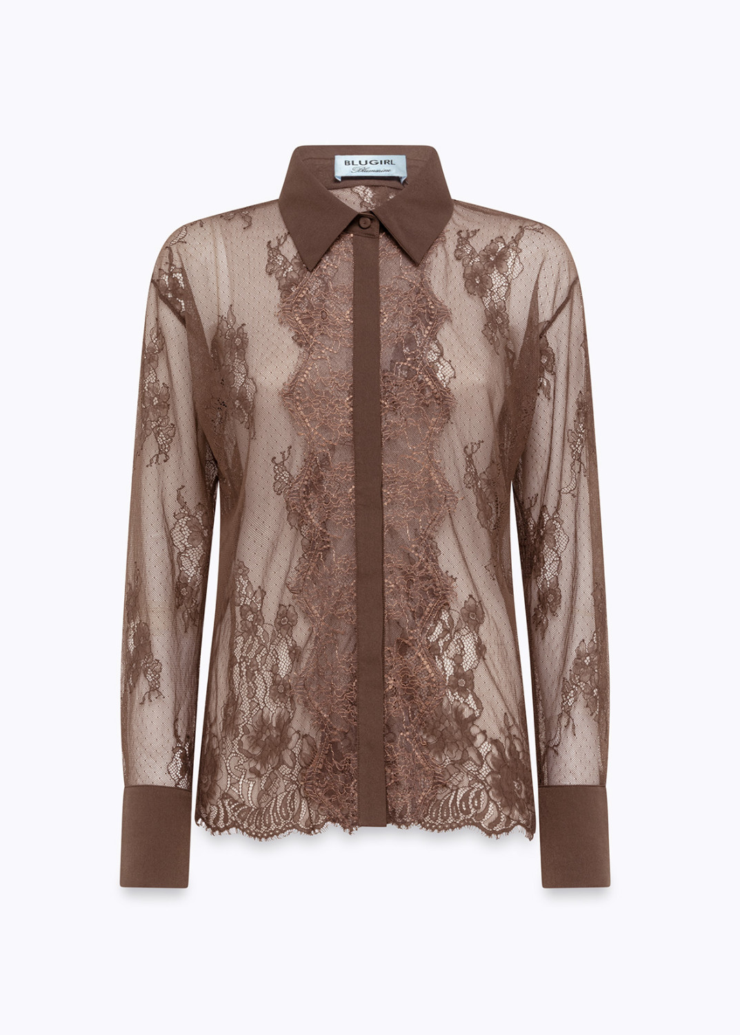 BLUGIRL: CAMICIA IN PIZZO