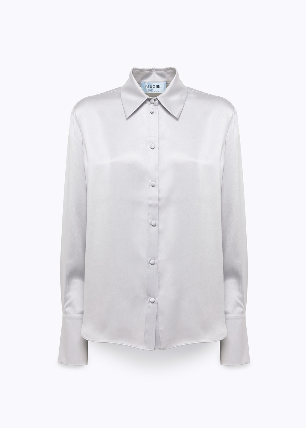 BLUGIRL: SILK SATIN SHIRT