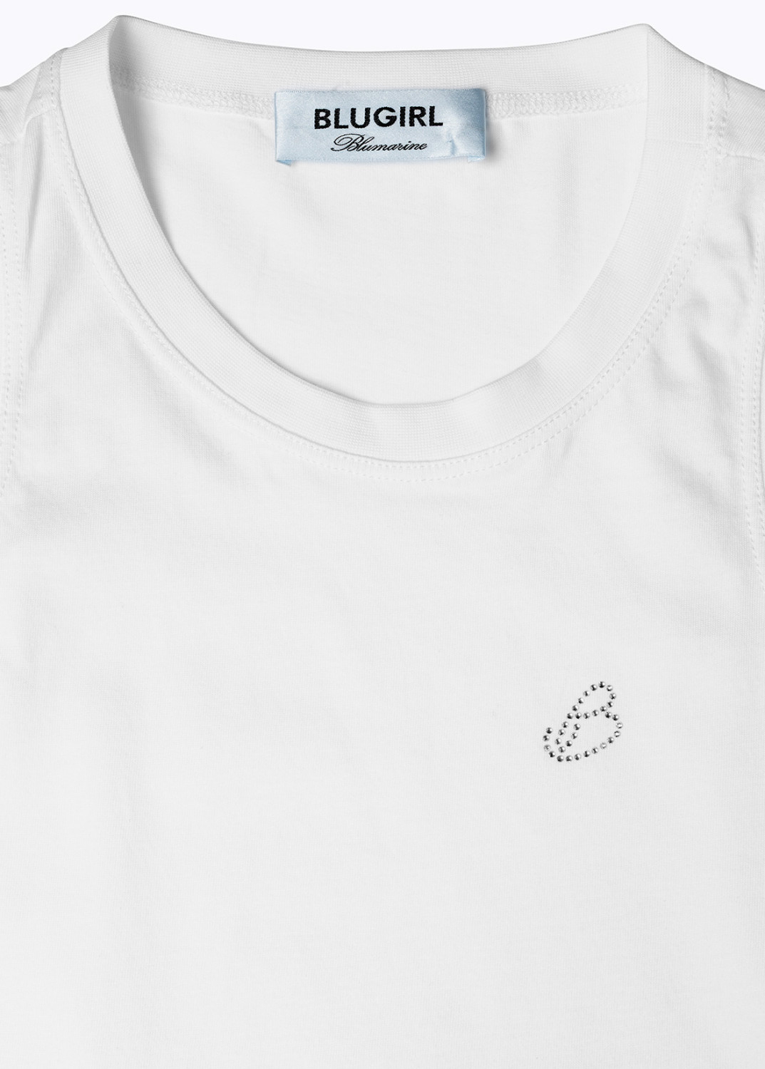 BLUGIRL: CANOTTA IN JERSEY CON LOGO