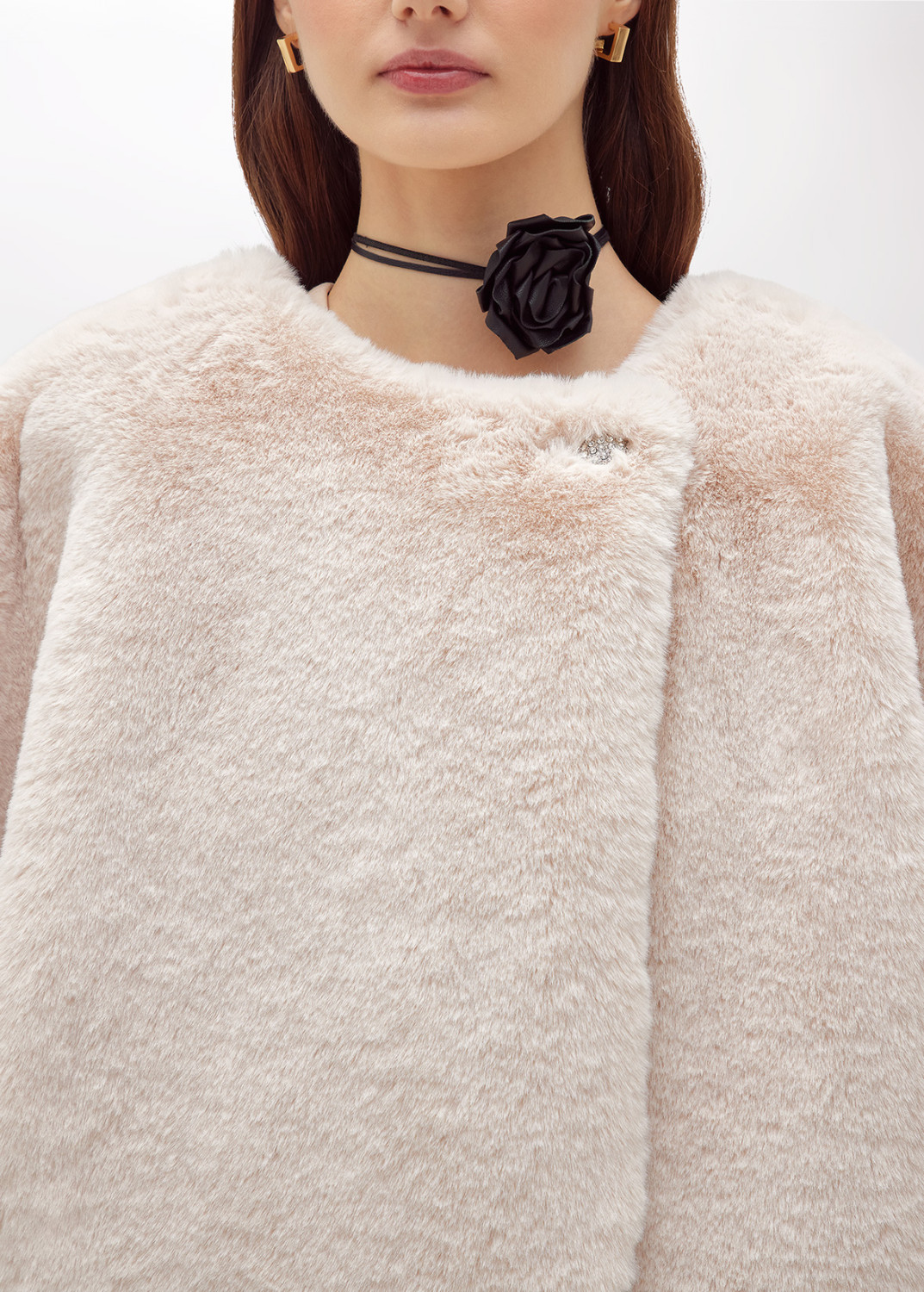 BLUGIRL: FAUX FUR HOOD