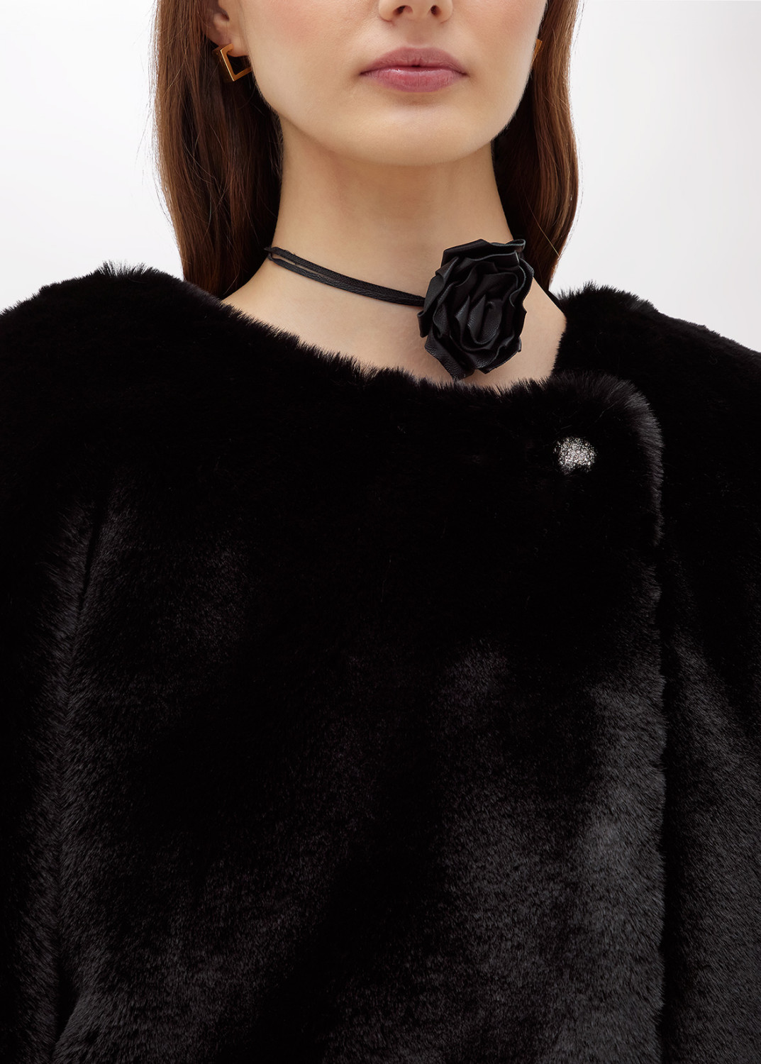 BLUGIRL: FAUX FUR HOOD