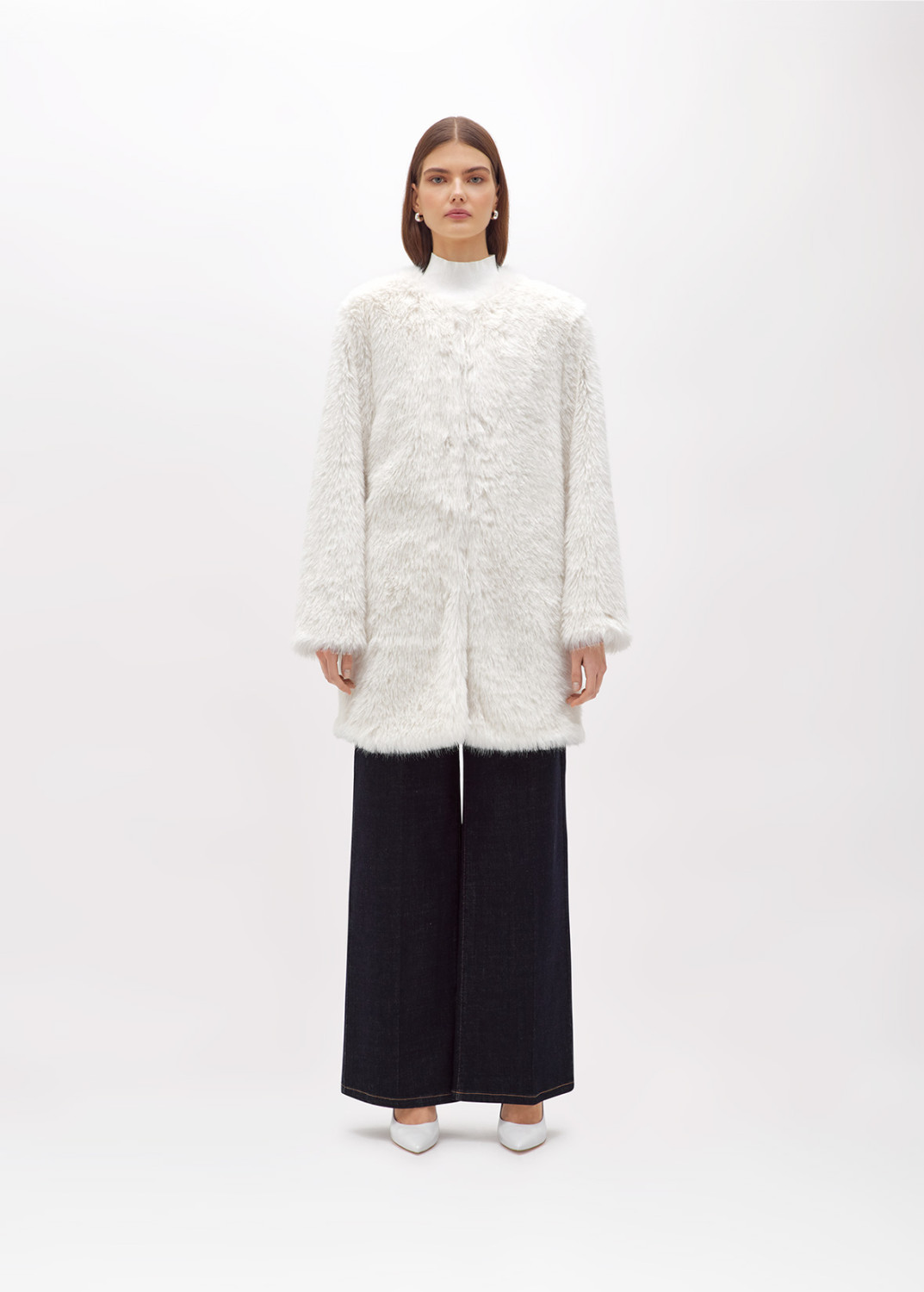 BLUGIRL: FAUX FUR COAT