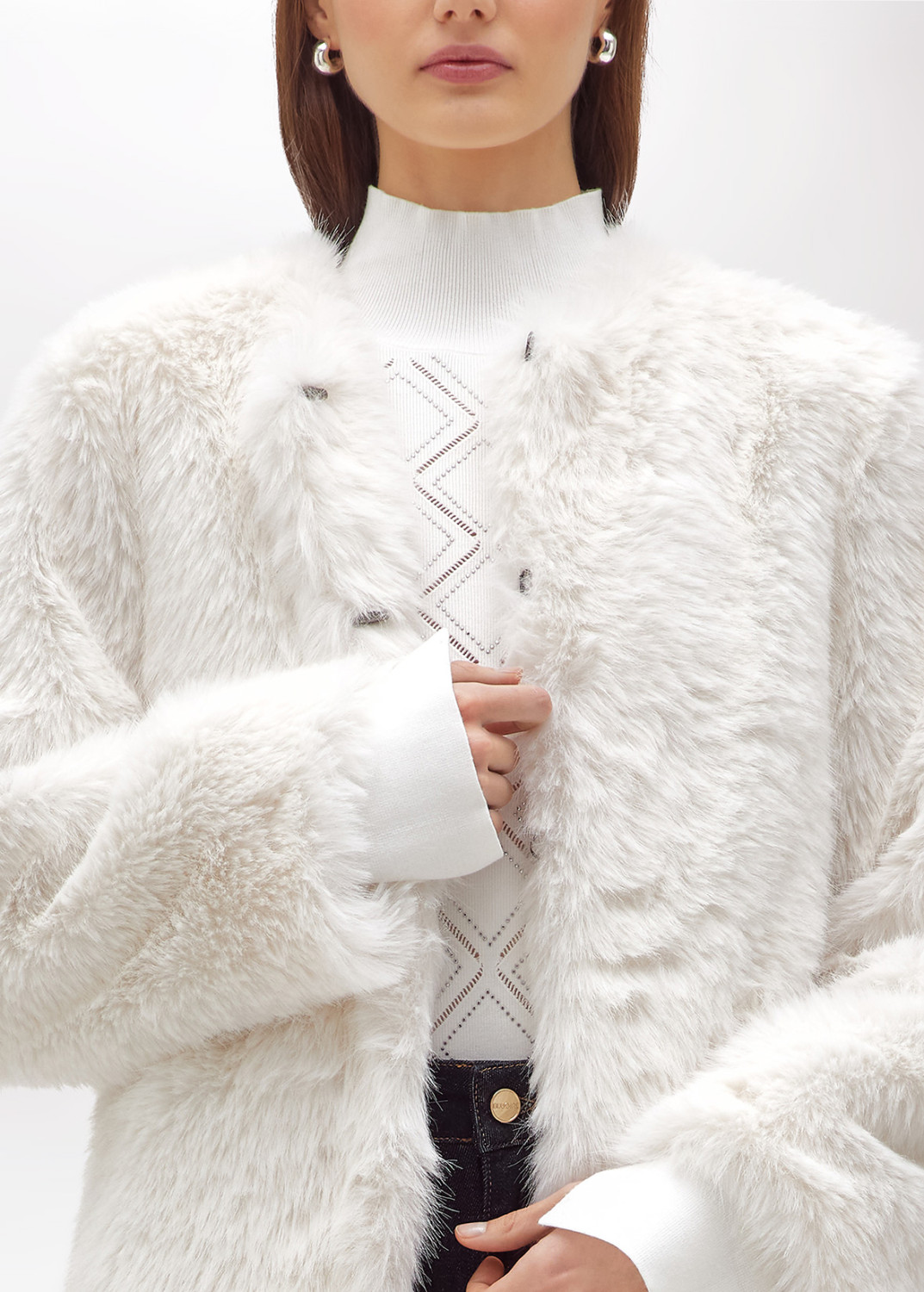 BLUGIRL: FAUX FUR COAT
