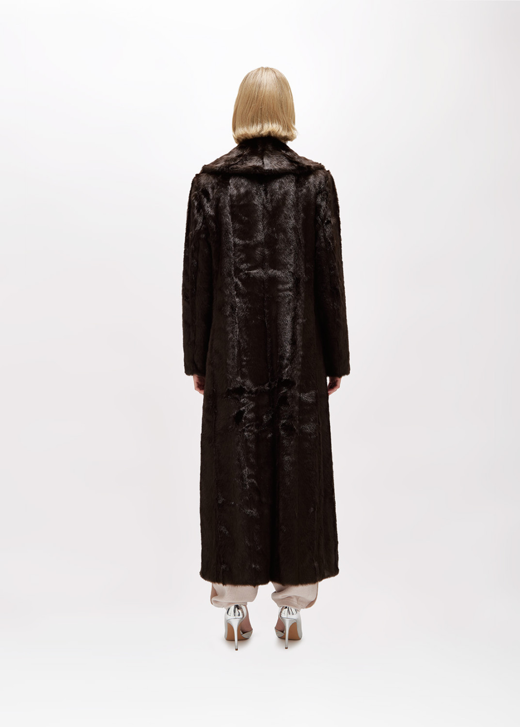 BLUGIRL: CAPPOTTO LUNGO IN FAUX FUR