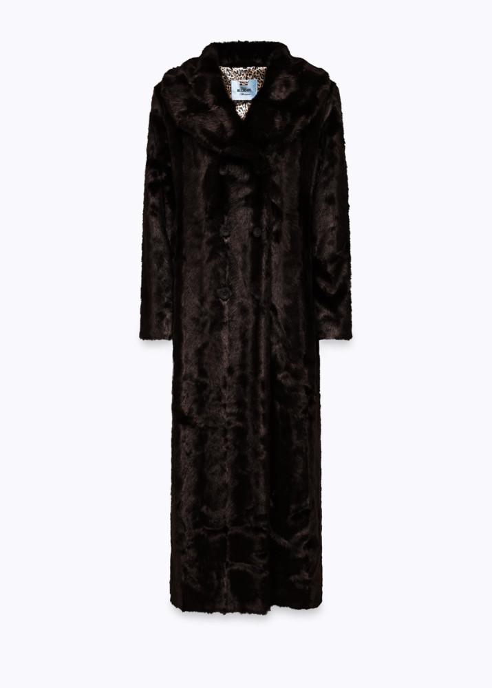 CAPPOTTO LUNGO IN FAUX FUR