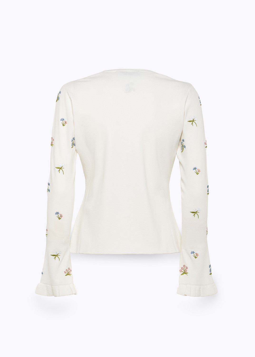 BLUGIRL: CARDIGAN E TOP IN MAGLIA CON RICAMI