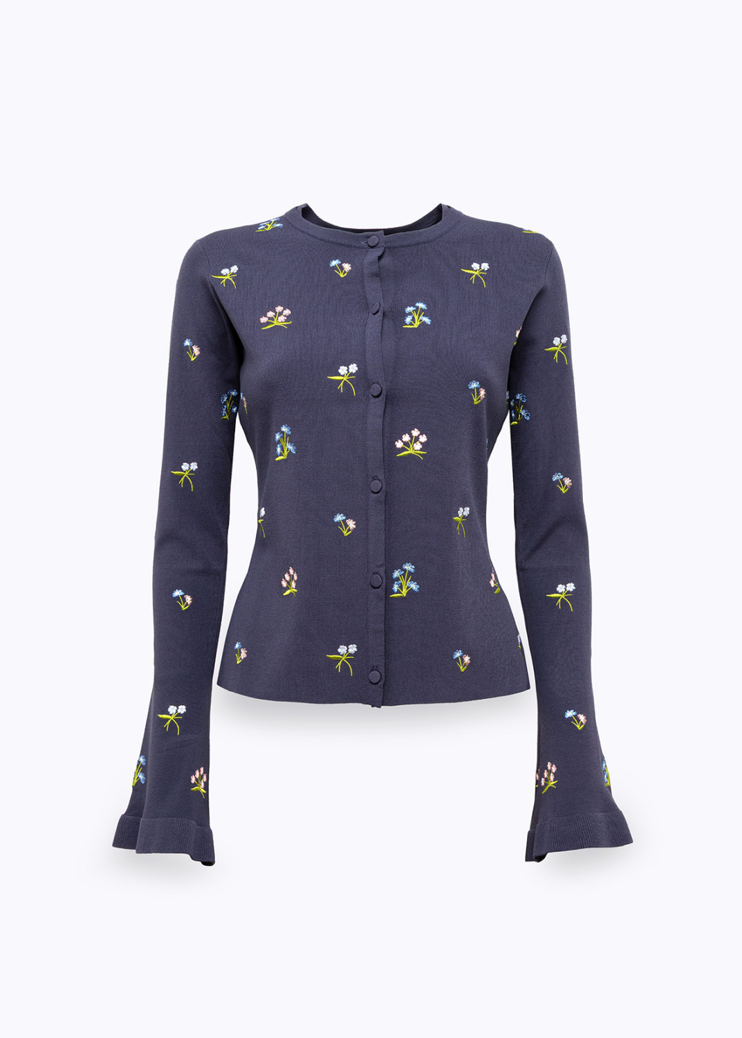 BLUGIRL: CARDIGAN E TOP IN MAGLIA CON RICAMI