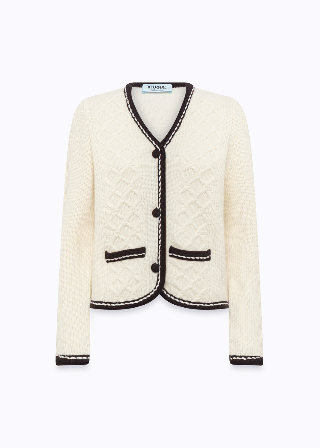 BLUGIRL: WOOL BLEND CARDIGAN