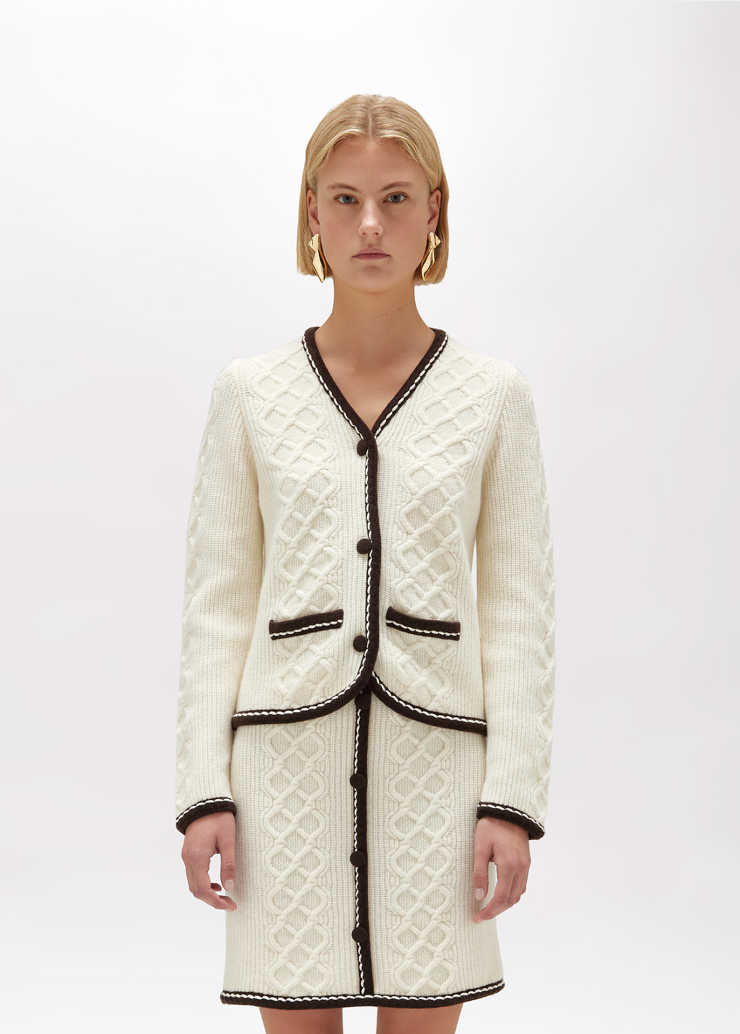 BLUGIRL: WOOL BLEND CARDIGAN